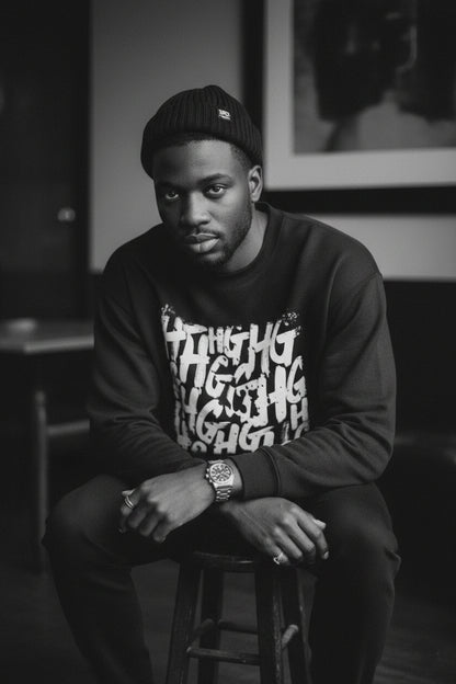Heavens Garden "HG" Monogram Heavyweight Urban Sweatshirt
