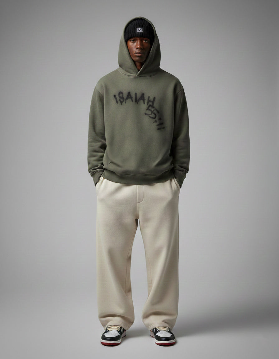 “Isaiah 55:11” Boxy Fleece Hoodie