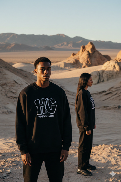 HG Core Logo – Heavyweight French Terry Embroidered Crewneck