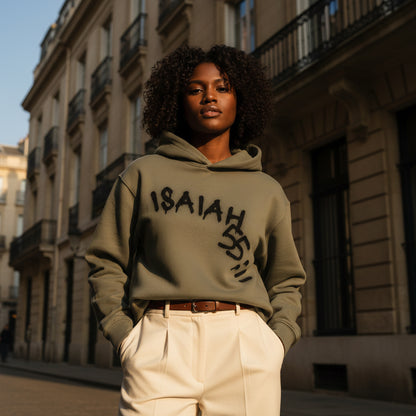 “Isaiah 55:11” Boxy Fleece Hoodie