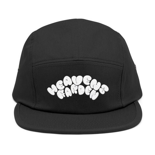 Embroidered Heaven's Garden “Bubble Logo” 5-Panel Unisex Hat –  Kingdom Classic