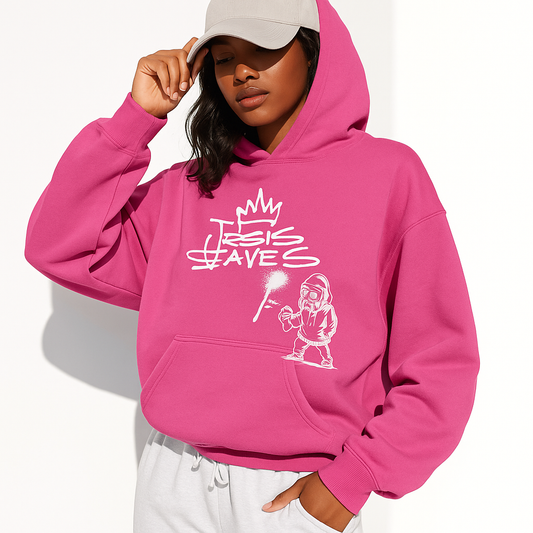 “Jesus Saves” Women’s Relaxed Hoodie