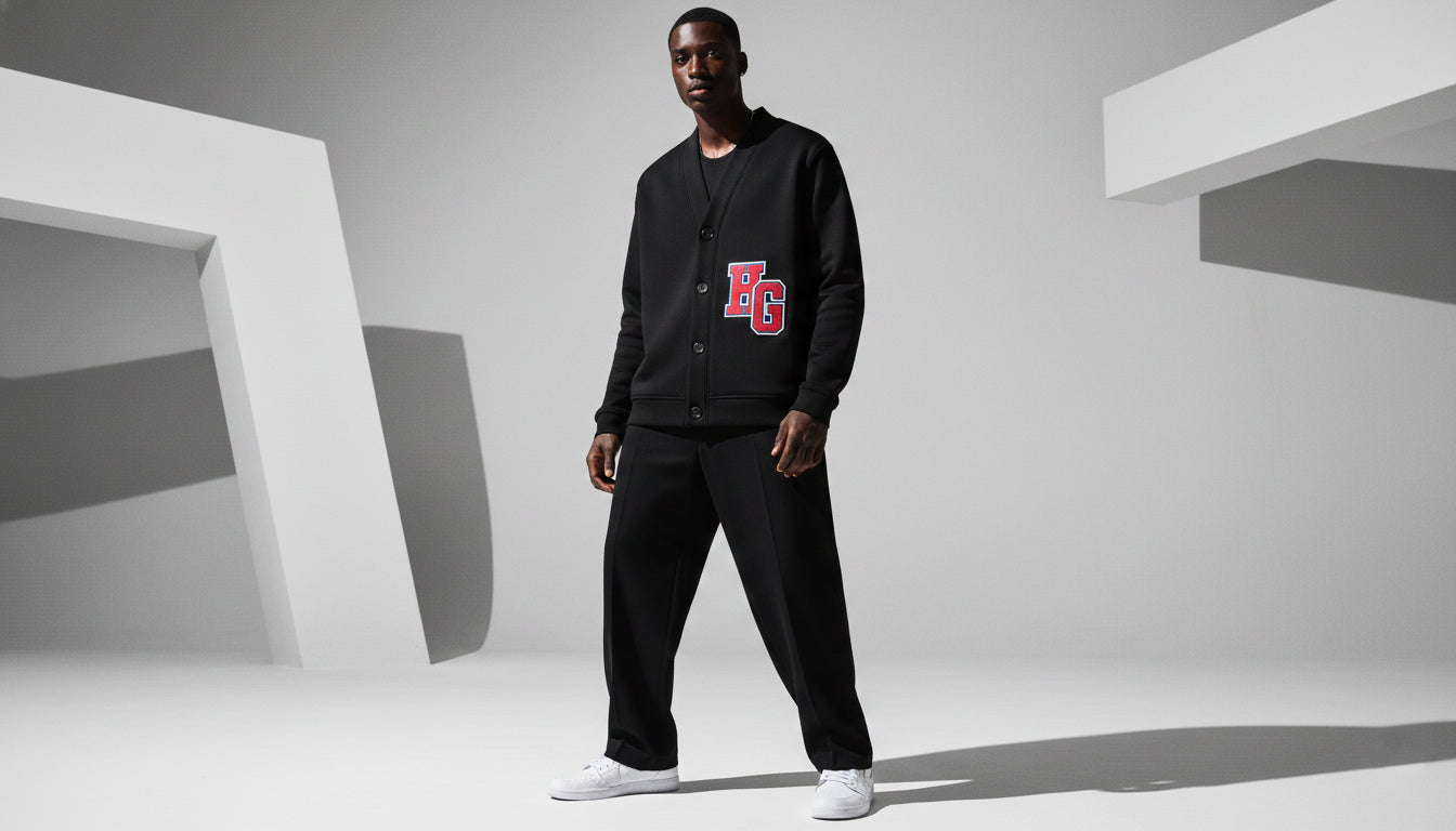 Essential Heavyweight Sweater Cardigan – REV 22 Varsity Edition