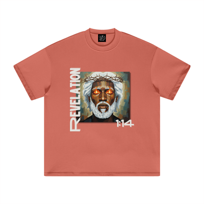 "Revelation 1:14" The Wool & Fire Heavyweight Earth Tone T-Shirt
