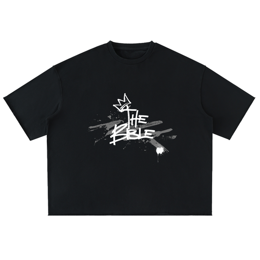 Crown Scripture Washed Rolled Hem Tee –  Old Testament Edition