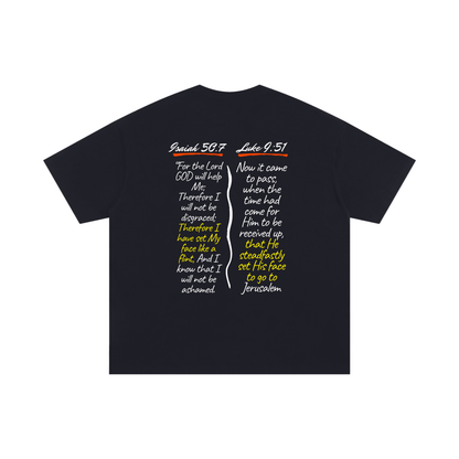 FACE LIKE FLINT – Unisex Oversized Cotton T-Shirt