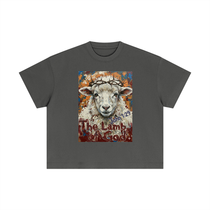 "The Lamb of God" Essential Boxy Graphic Tee
