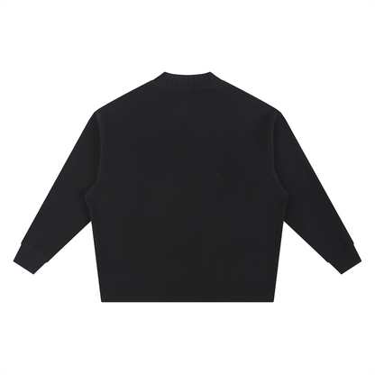 “Disciple” Oversized Knit Crewneck (Black or Apricot)– Heaven’s Garden Edition