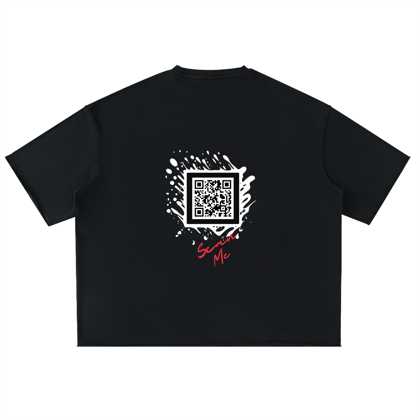 “JESUS Over All” Washed Rolled Hem Heavyweight Tee