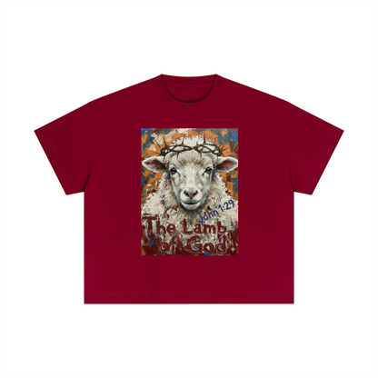 "The Lamb of God" Essential Boxy Graphic Tee
