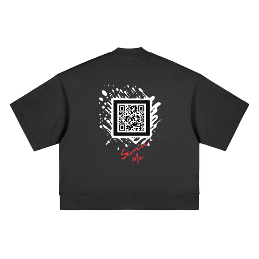 Heavens Garden Graffiti Crown Mock Neck Tee – Oversized Street Edition