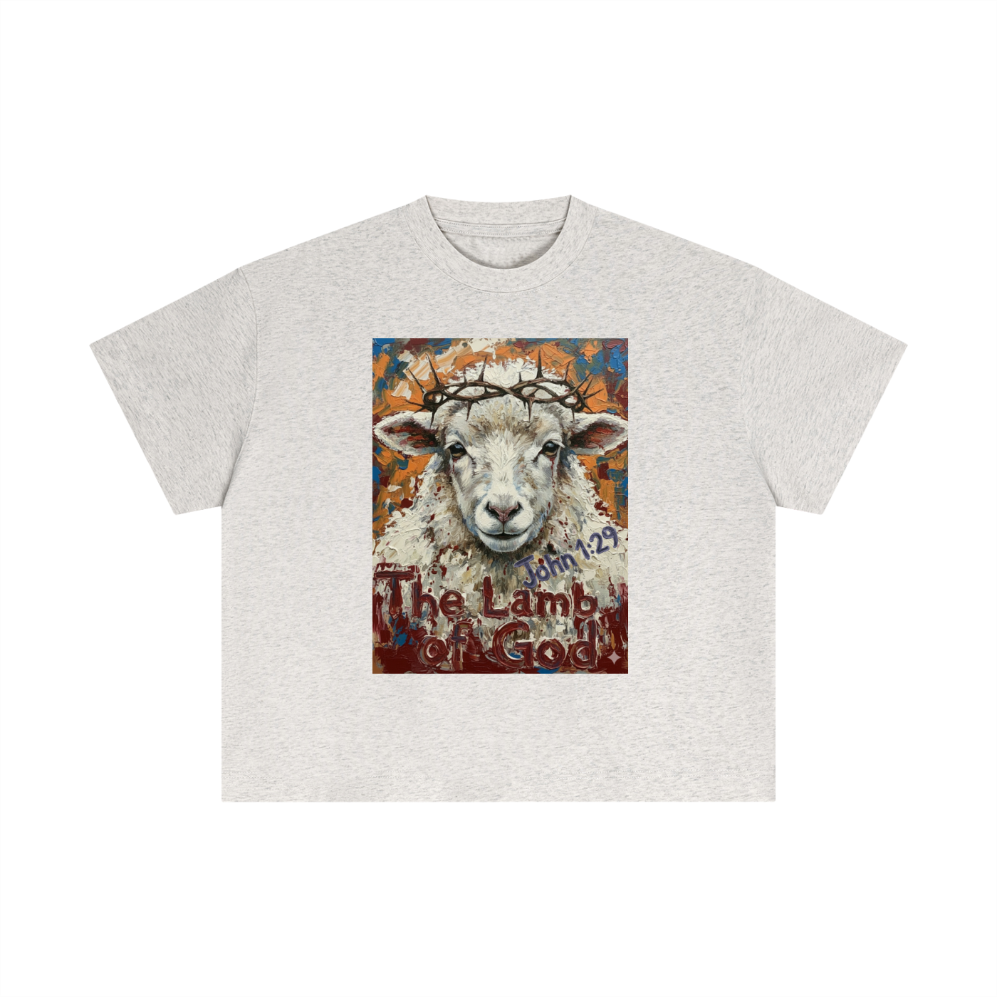 "The Lamb of God" Essential Boxy Graphic Tee