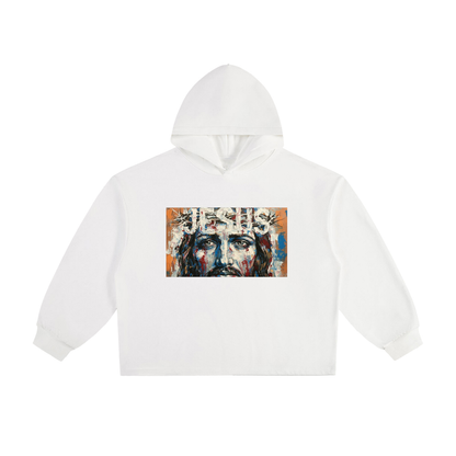 Essential Urban Christian Oversized Hoodie - Heavyweight Drawstring Hem Hoodie