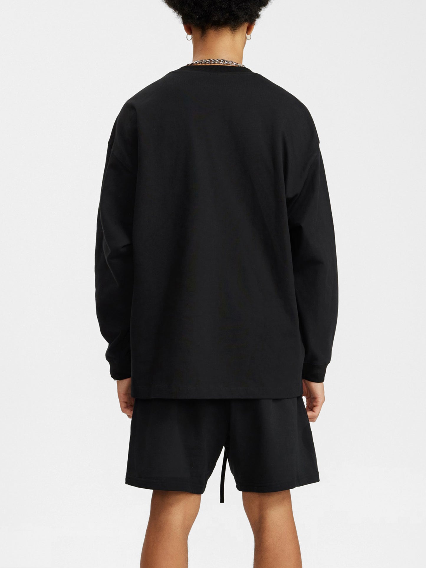 JAMES 1:2-8 “Trials & Temptations” Oversized Long Sleeve Tee – Heaven’s Garden