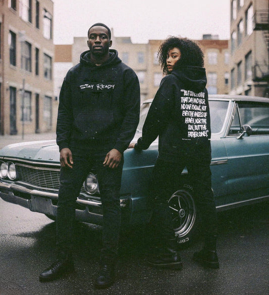 Heaven’s Garden “Stay Ready” Vintage Washed Fleece Hoodie – Matthew 24:36 Edition
